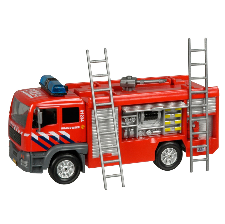 Brandweer Blusauto met Licht en Geluid